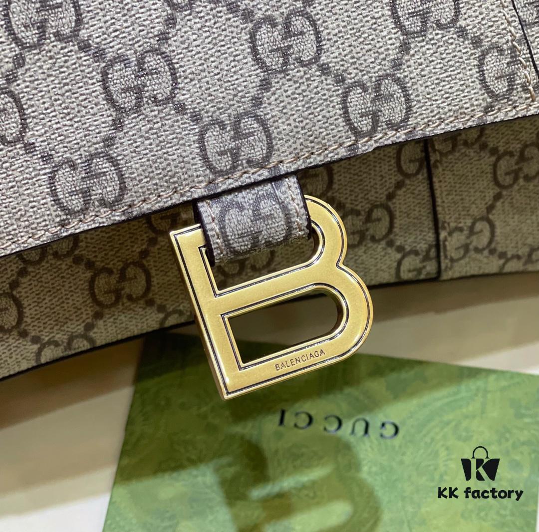 🔥GUCCI × BALENCIAGA Hourglass Bag