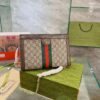 69308c4c6e68136f4d9a90dc Gucci Ophidia Clamp Bag, Upgraded Version in Full Cowhide Leather