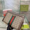 69308c4d6e68136f4d9a90e0 Gucci Ophidia Clamp Bag, Upgraded Version in Full Cowhide Leather