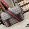 69308c516e68136f4d9a90e9 GG Messenger Bag in Beige and Ebony GG Supreme Canvas