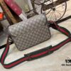 69308c526e68136f4d9a90eb GG Messenger Bag in Beige and Ebony GG Supreme Canvas