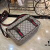 69308c526e68136f4d9a90ef GG Messenger Bag in Beige and Ebony GG Supreme Canvas