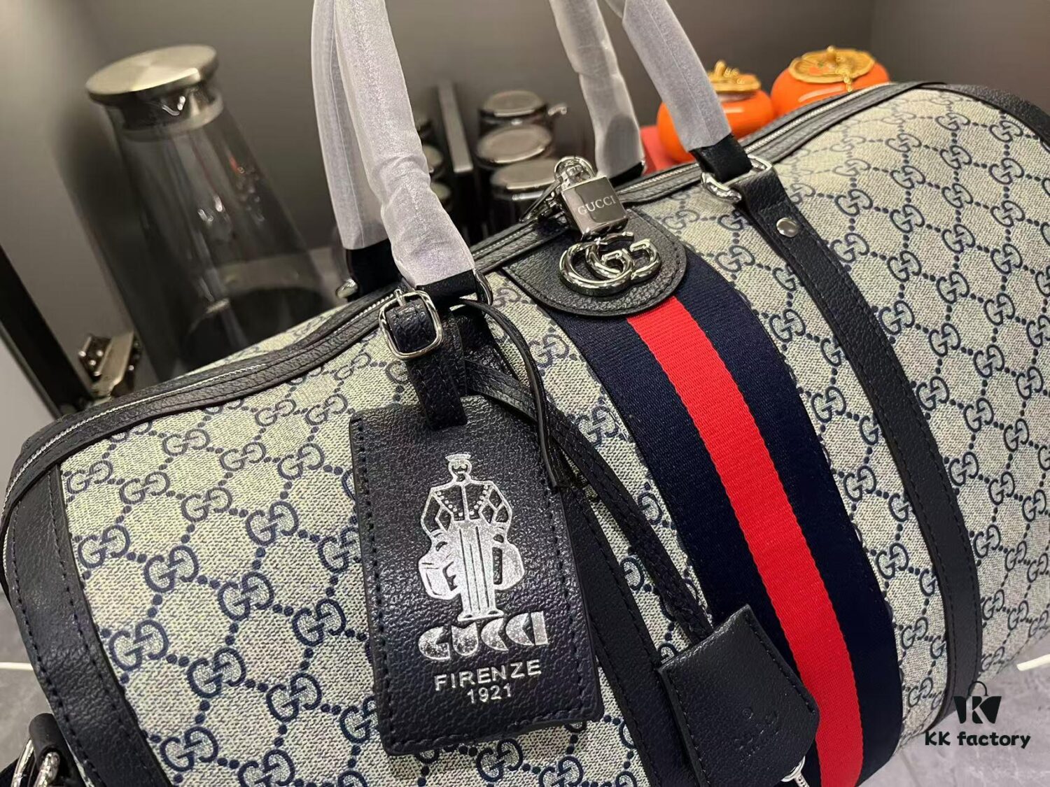 69308c5f6e68136f4d9a9105 Gucci Savoy Medium Travel Bag from Gucci Lido Collection