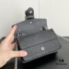 69308c956e68136f4d9a916f Authentic Gucci Dionysus Mini 16.5 Leather Bag Model 476432 Black - Box Included