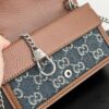 69308c9d6e68136f4d9a9183 Gucci Dionysus Mini 16.5 Blue Denim Real Photo # with Box