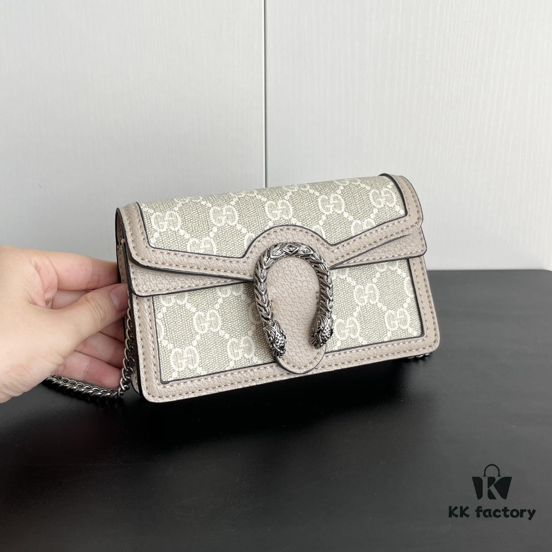 69308ca56e68136f4d9a9191 Gucci Dionysus Mini 16.5 Oatmeal Model: 476432 Size: 16.5x10x4.5cm