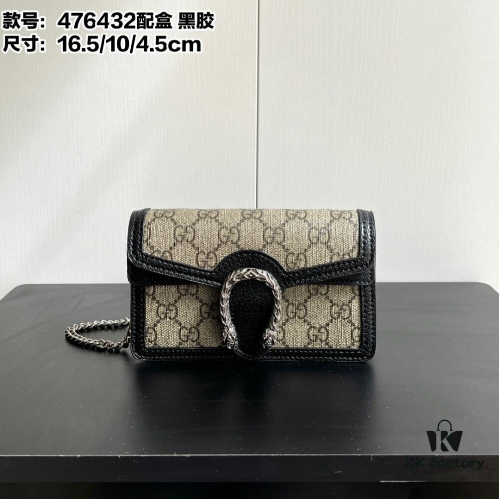 69308ca86e68136f4d9a9198 Gucci Dionysus Mini 16.5 Leather Crossbody Bag - Model 476432