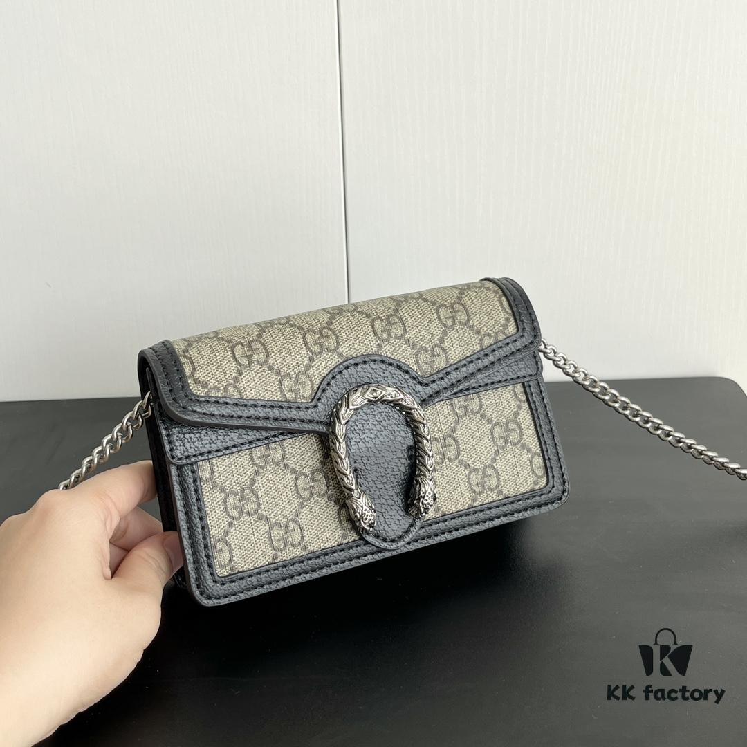 69308ca96e68136f4d9a9199 Gucci Dionysus Mini 16.5 Leather Crossbody Bag - Model 476432