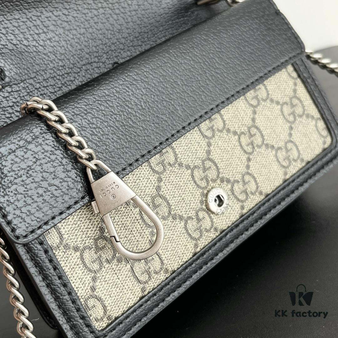 69308cab6e68136f4d9a919c Gucci Dionysus Mini 16.5 Leather Crossbody Bag - Model 476432