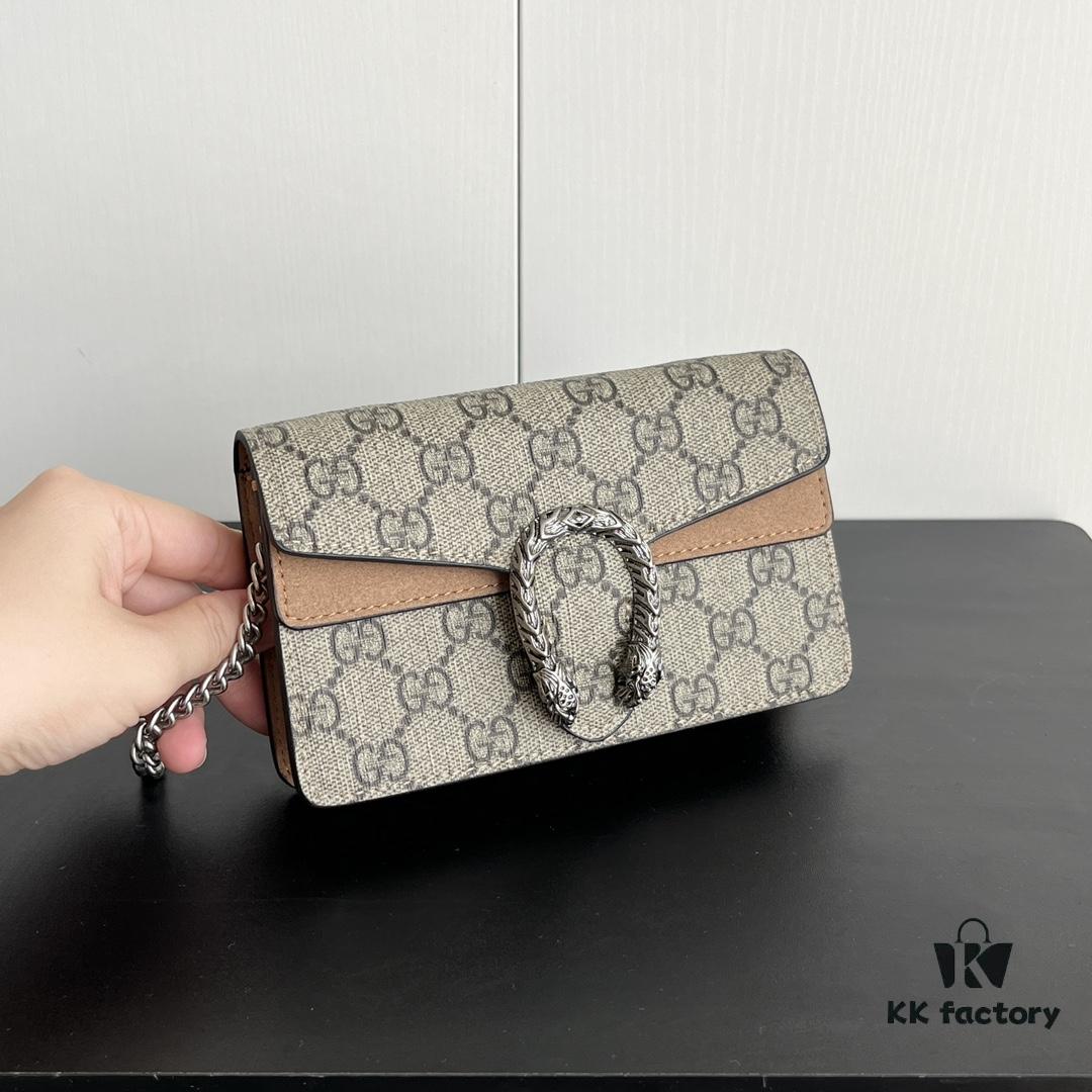 69308cc06e68136f4d9a91c6 Gucci Dionysus Mini 16.5 in Apricot Color - Real Images with Box