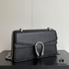 69308cd16e68136f4d9a91eb Gucci Dionysus Tiger Head Diamond Buckle Bag - Upgraded Version 499623 Black Leather