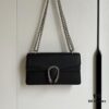 69308cd46e68136f4d9a91f0 Gucci Dionysus Tiger Head Diamond Buckle Bag - Upgraded Version 499623 Black Leather