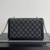 69308cf76e68136f4d9a923d Upgraded Genuine Gucci Dionysus Horsehead Diamond Buckle Bag - Black Denim Model 499623