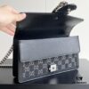 69308cf86e68136f4d9a923e Upgraded Genuine Gucci Dionysus Horsehead Diamond Buckle Bag - Black Denim Model 499623