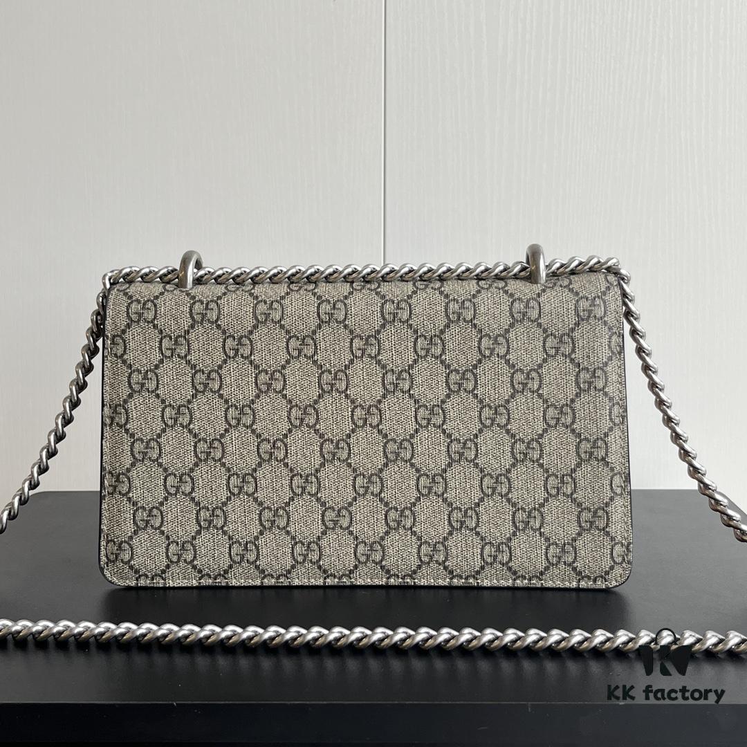 69308d046e68136f4d9a9259 Gucci Dionysus Diamond Buckle Bag in Apricot - Upgraded Version