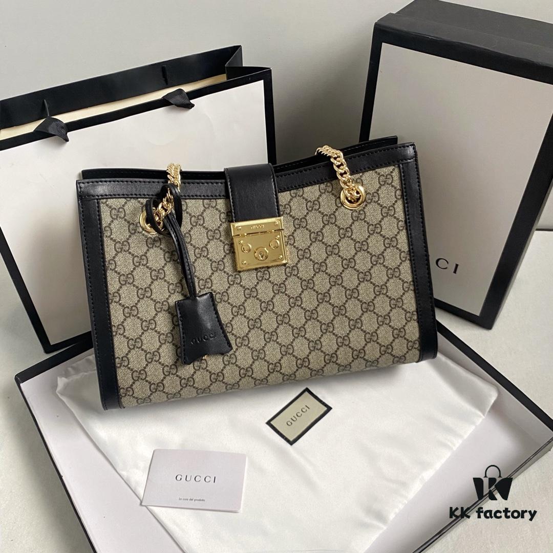 Upgraded Gucci Padlock Series Lock Clasp Shoulder Backpack