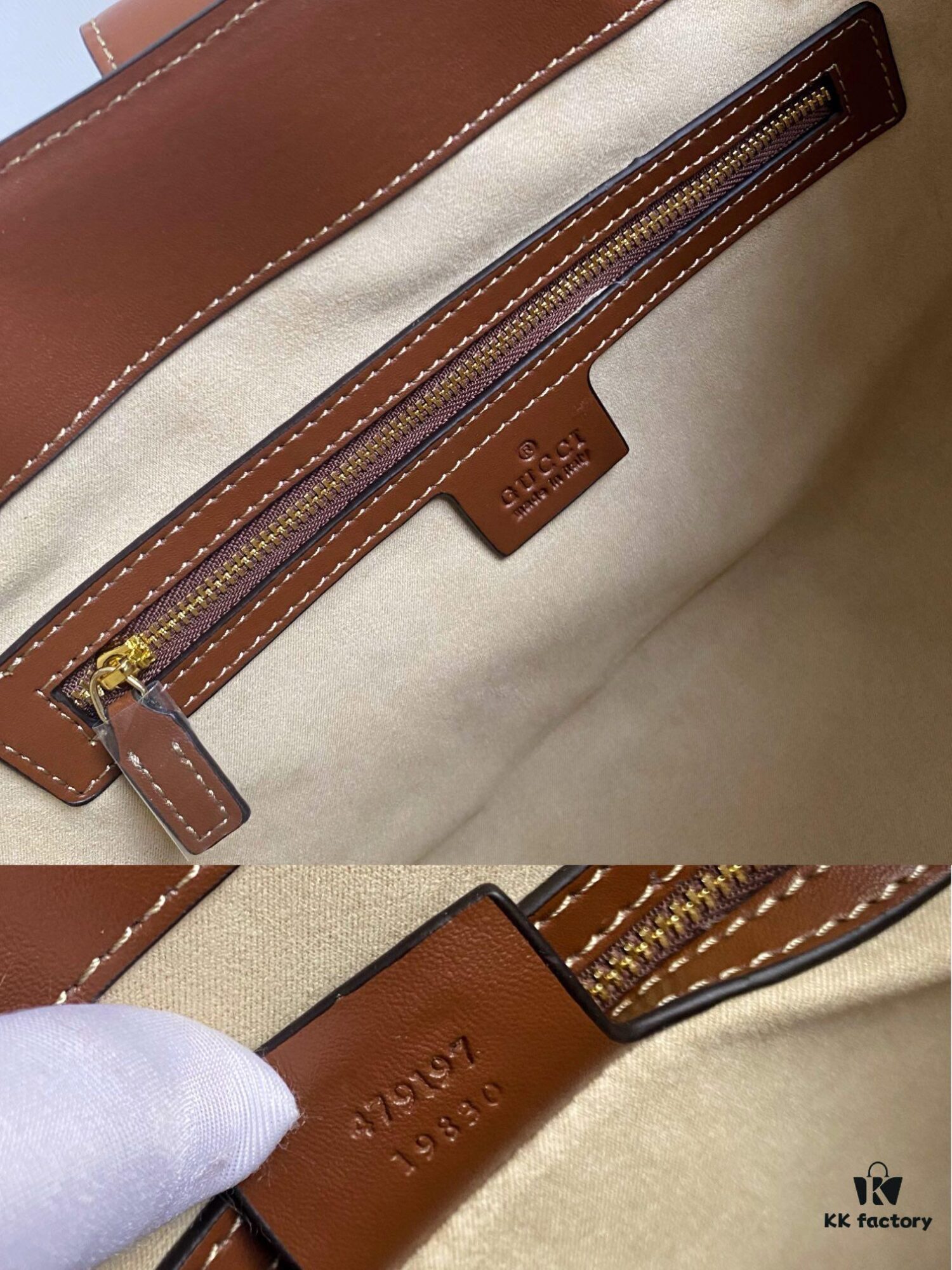 69308d0c6e68136f4d9a9265 Upgraded Genuine Gucci Padlock Series Lock Clasp Double Shoulder Strap Backpack - Model No. 479197 Large Size 35x23x14cm