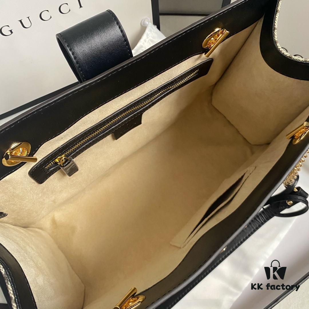 Upgraded Gucci Padlock Series Lock Clasp Shoulder Backpack