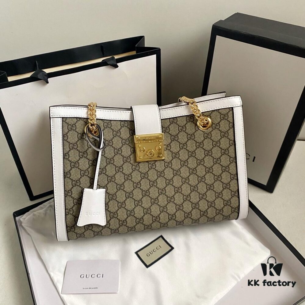 69308d106e68136f4d9a9270 Upgraded Version Real Shot #479197 Large Size Gucci Padlock Series Lock Clasp Double Shoulder Strap Backpack 35x23x14cm