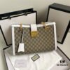 69308d106e68136f4d9a9270 Upgraded Version Real Shot #479197 Large Size Gucci Padlock Series Lock Clasp Double Shoulder Strap Backpack 35x23x14cm
