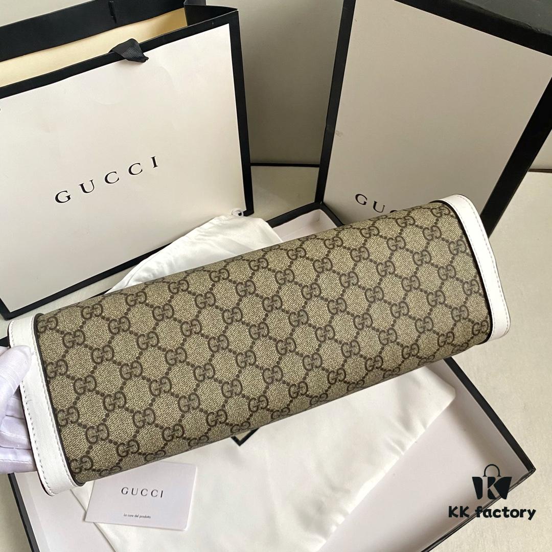69308d116e68136f4d9a9273 Upgraded Version Real Shot #479197 Large Size Gucci Padlock Series Lock Clasp Double Shoulder Strap Backpack 35x23x14cm