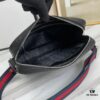 69308d1d6e68136f4d9a9288 Crossbody Bag Model 7019-4# Black Full-Grain High-End Cowhide #Top-Quality Original Design Gucci GUCCI Cabinet Popular Style