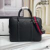 69308d206e68136f4d9a928a Briefcase Model 7019-1# Black Full-Grain High-End Cowhide Leather - Top-Quality Original GUCCI Counter Style, Elegant and Fashionable