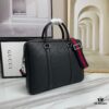69308d216e68136f4d9a928d Briefcase Model 7019-1# Black Full-Grain High-End Cowhide Leather - Top-Quality Original GUCCI Counter Style, Elegant and Fashionable