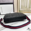 69308d236e68136f4d9a9290 Briefcase Model 7019-1# Black Full-Grain High-End Cowhide Leather - Top-Quality Original GUCCI Counter Style, Elegant and Fashionable
