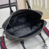 69308d236e68136f4d9a9291 Briefcase Model 7019-1# Black Full-Grain High-End Cowhide Leather - Top-Quality Original GUCCI Counter Style, Elegant and Fashionable