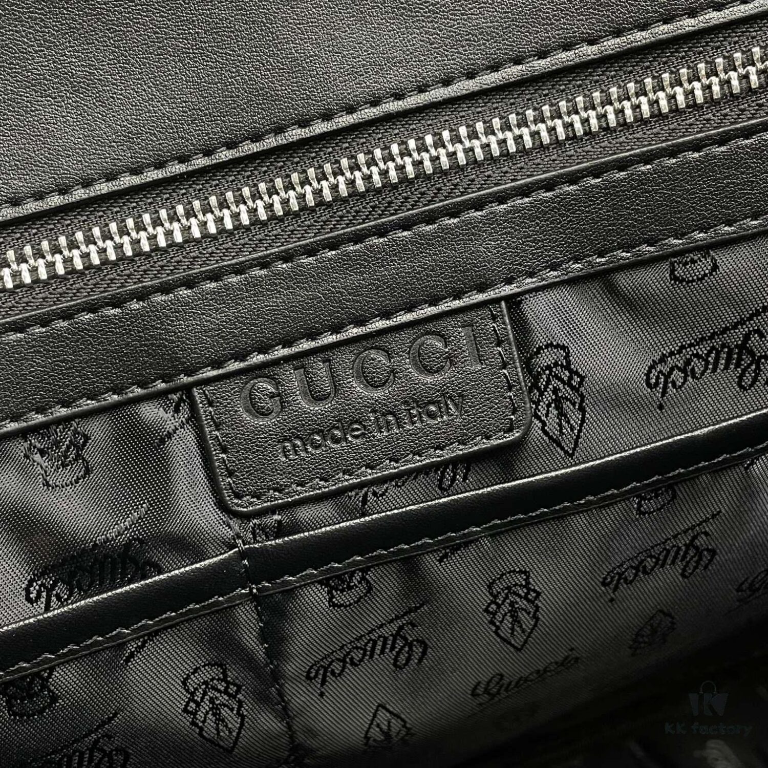 69308d236e68136f4d9a9292 Briefcase Model 7019-1# Black Full-Grain High-End Cowhide Leather - Top-Quality Original GUCCI Counter Style, Elegant and Fashionable
