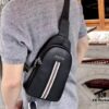 69308d2d6e68136f4d9a92a6 Gucci Men's Casual Chest Bag Model 6023 (Original Order), Top-Grade Imported Full-Grain Cowhide, Italian Original Leather, Luxury Designer Style