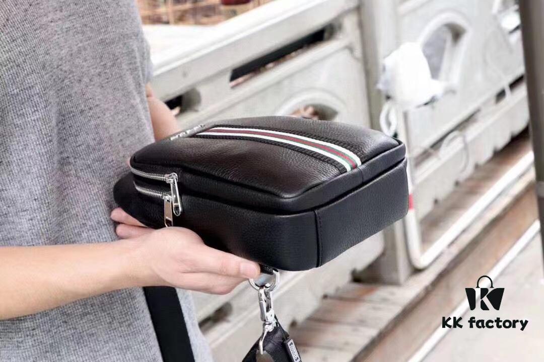 69308d2f6e68136f4d9a92a8 Gucci Men's Casual Chest Bag Model 6023 (Original Order), Top-Grade Imported Full-Grain Cowhide, Italian Original Leather, Luxury Designer Style