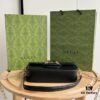 69308d3a6e68136f4d9a92ba Gucci Horsebit 1955 Baguette Bag Real Shot Style No. 735178 Black Leather