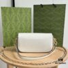 69308d3d6e68136f4d9a92c2 Gucci Horsebit 1955 Baguette, Model No. 735178 White Leather, Dimensions: 24 x 13.5 x 7.5 cm