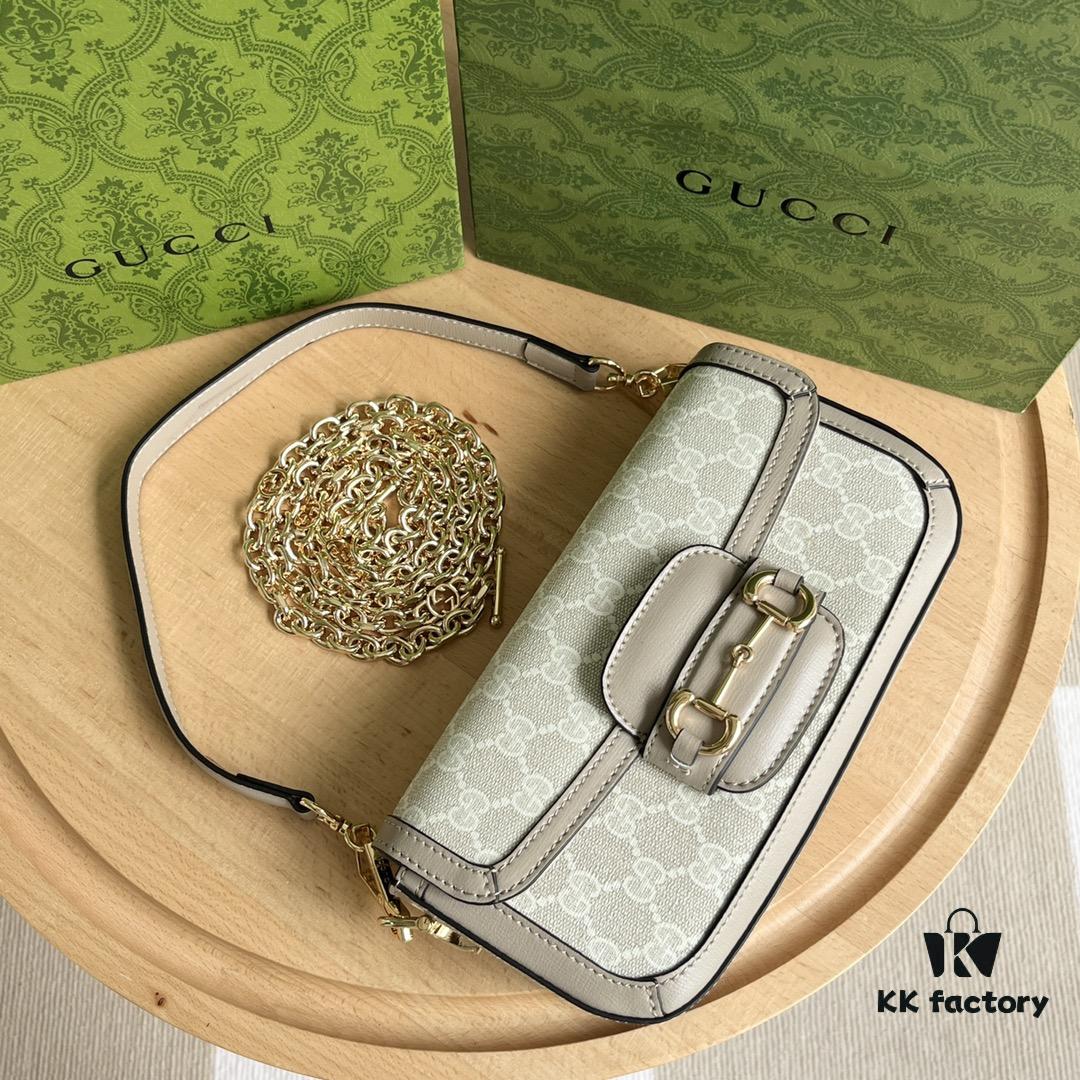 69308d466e68136f4d9a92d0 Gucci Horsebit 1955 Baguette Bag Real Photos #735178 Oatmeal