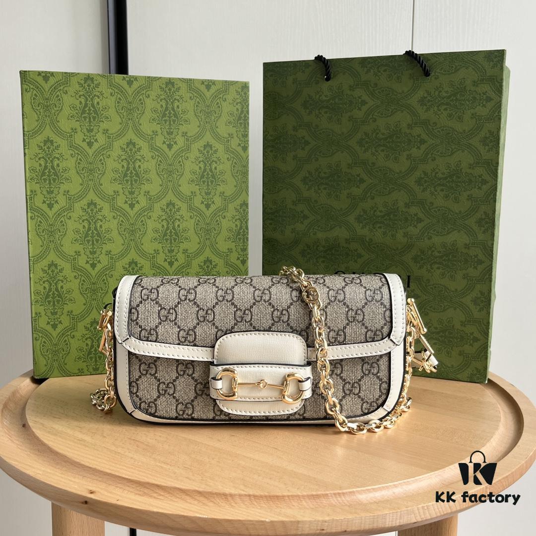 Gucci Horsebit 1955 Baguette Bag Real Photos