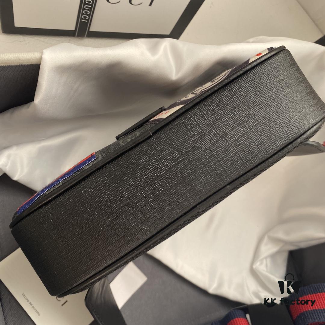 69308d526e68136f4d9a92e9 GUCCI Men's Waist Bag Real Shot High-Quality Replica Premium PVC with Full-Grain Leather YKK Zipper