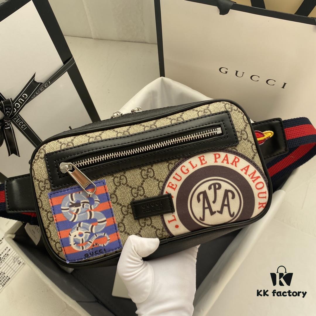 69308d576e68136f4d9a92f0 GUCCI Men's Waist Bag 474293 - Real Shot