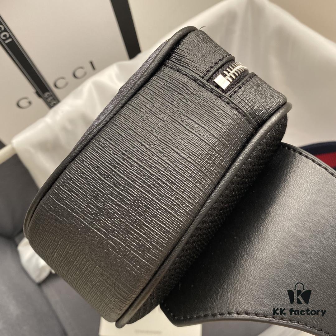69308d5c6e68136f4d9a92f9 GUCCI Men's Waist Bag Real Shot 💪 High-Quality Replica with Imported PVC Material and Full-Grain Leather, YKK Smooth Zipper, Perfect Craftsmanship