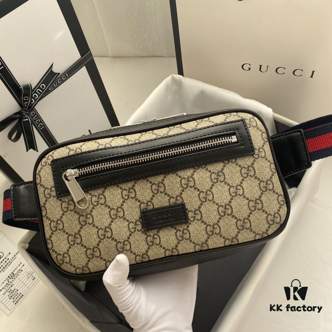 69308d626e68136f4d9a9303 GUCCI Men's Waist Bag Real Shot #474293 24*14*5.5