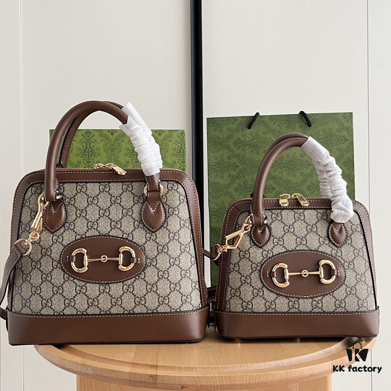 69308d706e68136f4d9a9318 Gucci 💝💝 Horsebit 1955 Mini Shell Bag, Upgraded Version #