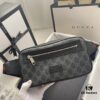 69308d896e68136f4d9a933c GUCCI Men's Waist Bag 474293 Real Photos Size: 24*14*5.5