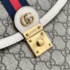 69308d9a6e68136f4d9a9355 Gucci Ophidia Epilogue Collection Tote Bag with Removable Strap, Square Vintage Style, GG Canvas, Striped Webbing