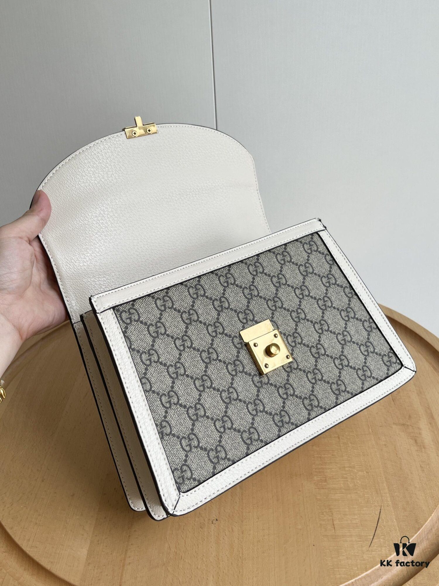 69308d9a6e68136f4d9a9357 Gucci Ophidia Epilogue Collection Tote Bag with Removable Strap, Square Vintage Style, GG Canvas, Striped Webbing