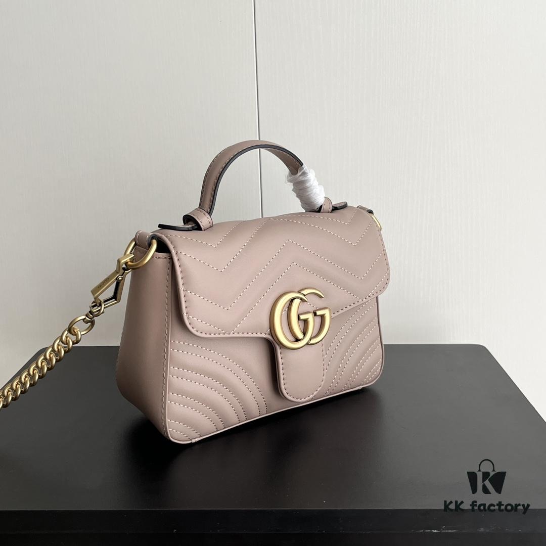 Authentic Photo # GG Marmont Mini Messenger Bag 547260 Size 21*15.5*8cm