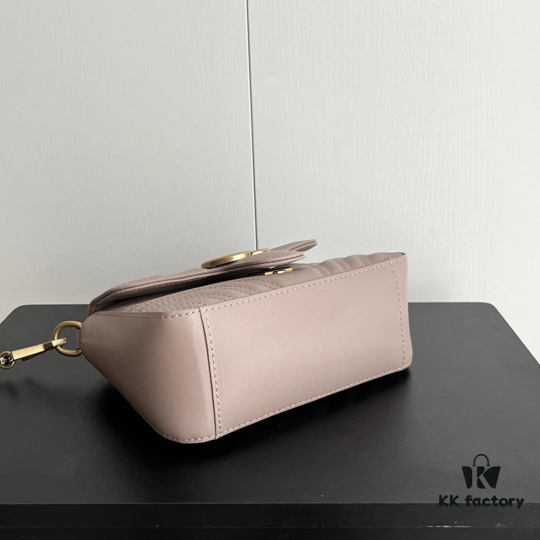 Authentic Photo # GG Marmont Mini Messenger Bag 547260 Size 21*15.5*8cm