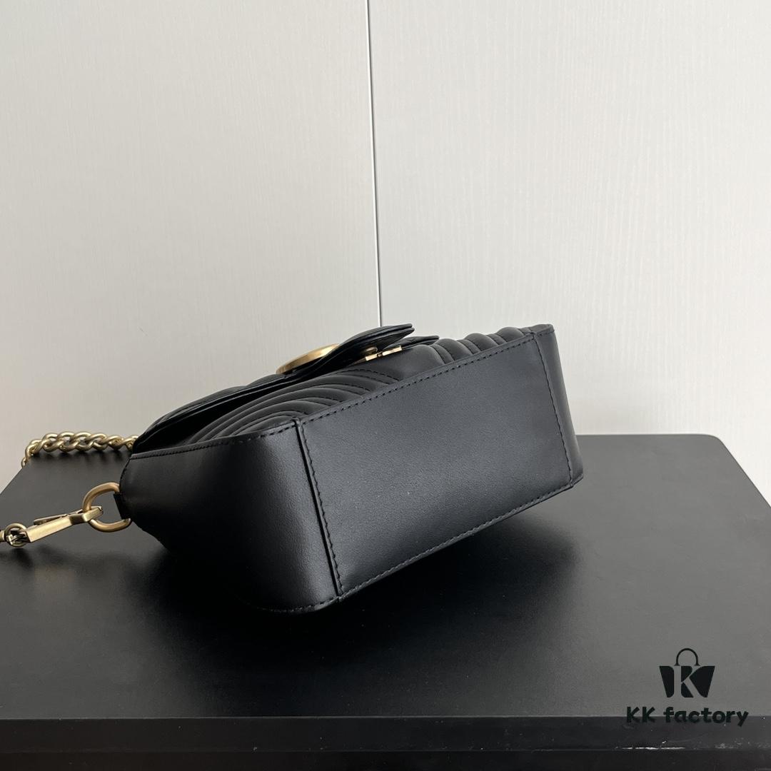 69308db36e68136f4d9a9387 Authentic Photo # GG Marmont Mini Messenger Bag Style No. 547260 Size: 21*15.5*8cm