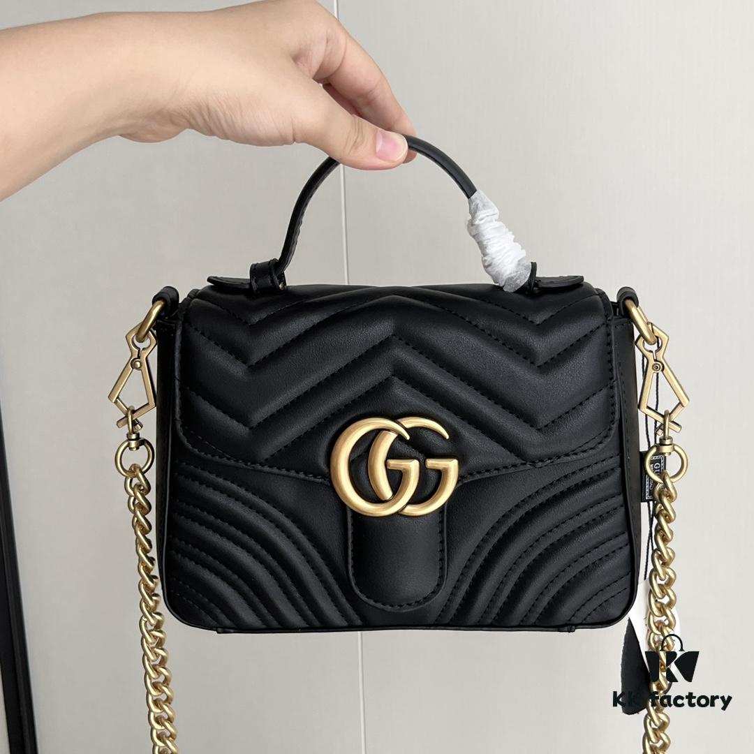69308db76e68136f4d9a938c Authentic Photo # GG Marmont Mini Messenger Bag Style No. 547260 Size: 21*15.5*8cm