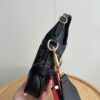 69308dbf6e68136f4d9a939a Authentic Shot # (Double Shoulder Strap) - Gucci Jackie 1961 Small Bag in Black and Ivory GG Denim Jacquard